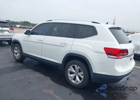 2018 Volkswagen Atlas 2.0T S из США, поврежденный, VIN 1V2AP2CA7JC599090